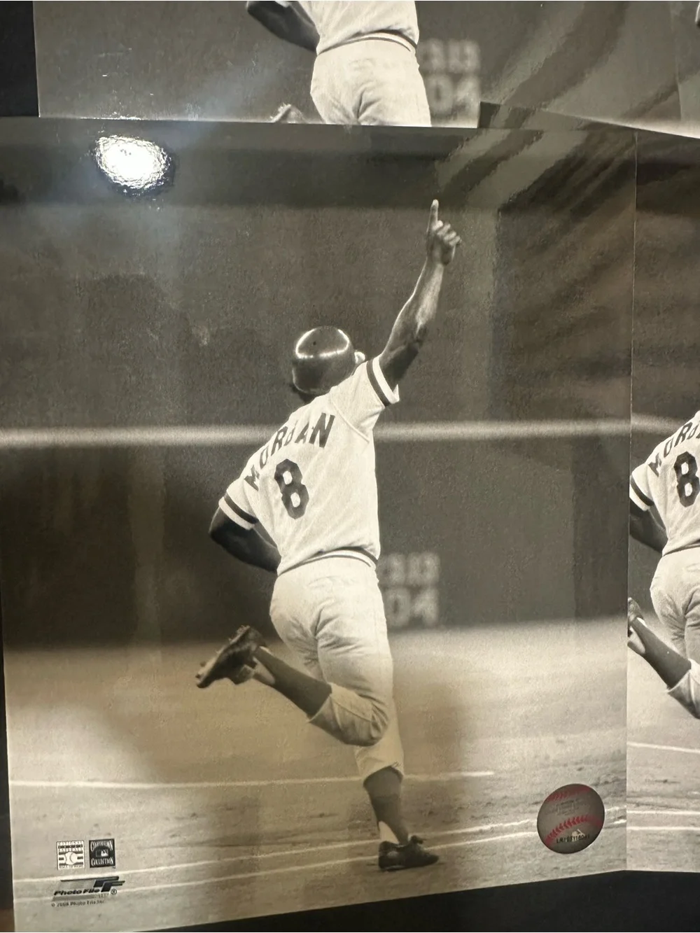 Joe Morgan lot of 6 Reds 8x10 big red machine Baseball Wall Art Prints